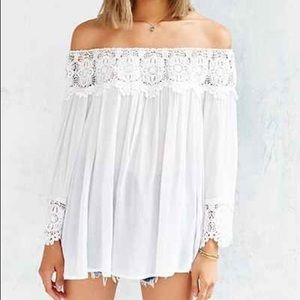 Urban Outfitters Off the Shoulder Blouse